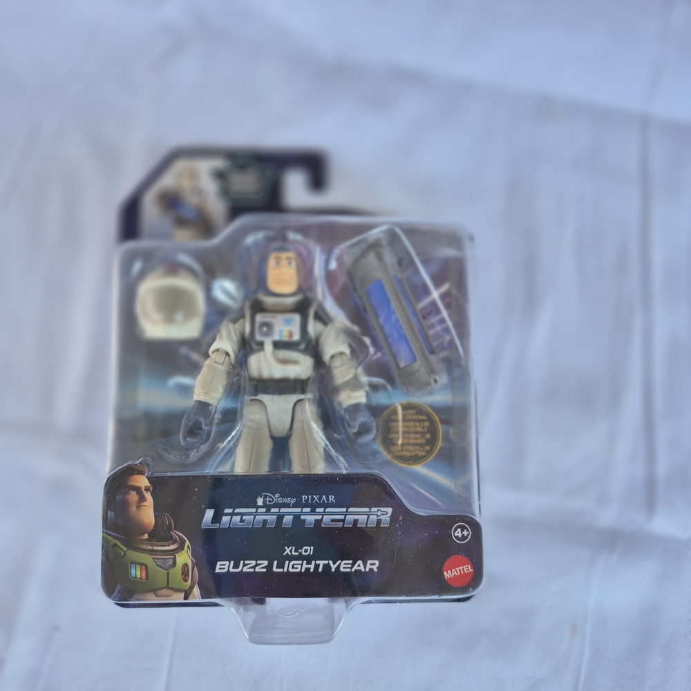 Mattel Buzz Lightyear Action Figure - White and Blue